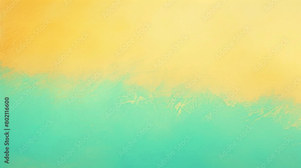 soft pastel gradient of turquoise and golden yellow, ideal for an elegant abstract background
