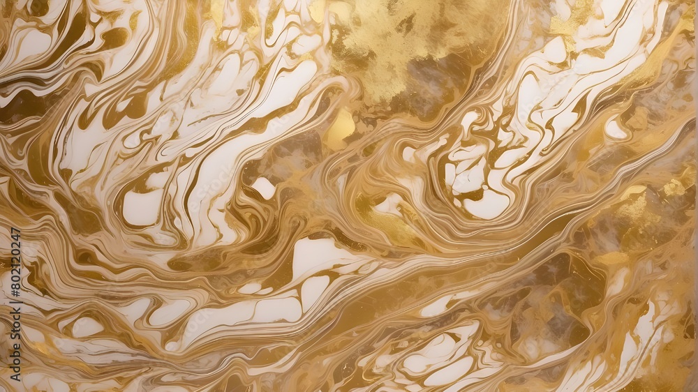Gold marble background with an opulent texture design. Artificial Intelligence Gold marble background with an opulent texture design. Artificial Intelligence