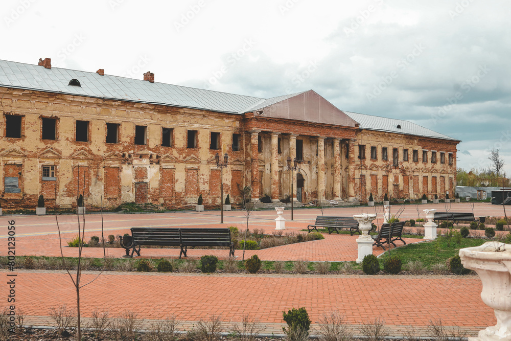 Ancient Palace of Pototsky in Tulchyn, Ukraine