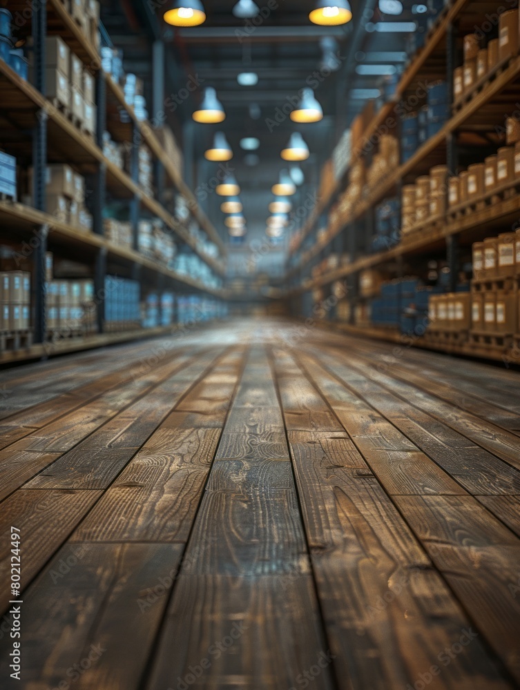 Defocused Blurred Hardware Store Interior Defocused Blurred Hardware Store Interior