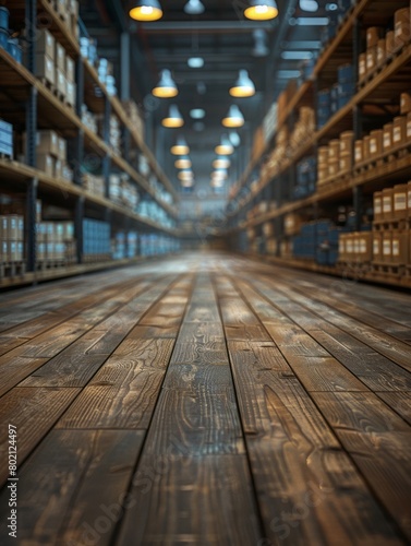 Wallpaper Mural Defocused Blurred Hardware Store Interior Torontodigital.ca