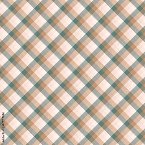 Seamless pattern of plaid. check fabric texture. striped textile print.Checkered gingham fabric seamless pattern. Vector seamless pattern.