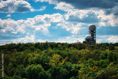 Canvas Print Teufelsberg Berlin - Abhörstation - Abandoned - Lostplace - Verlassener Ort - Be