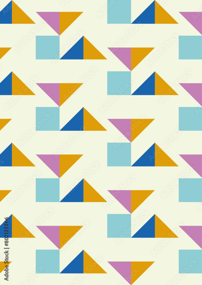 abstract color pattern