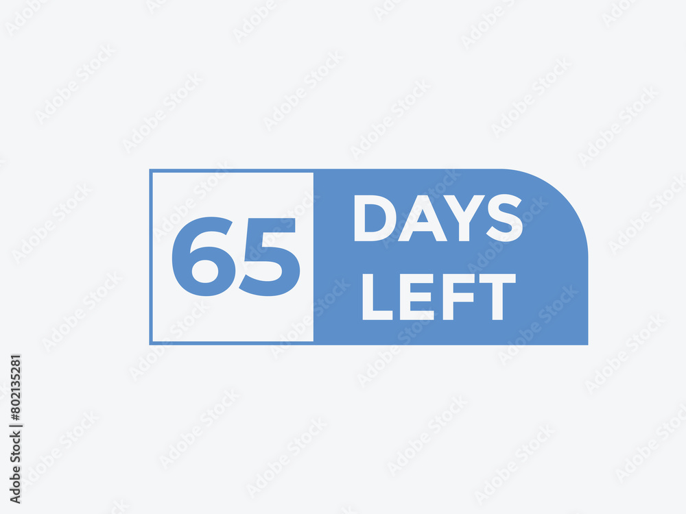 65 days to go countdown template. 65 day Countdown left days banner design. 65 Days left countdown timer 65 days to go countdown template. 65 day Countdown left days banner design. 65 Days left countdown timer