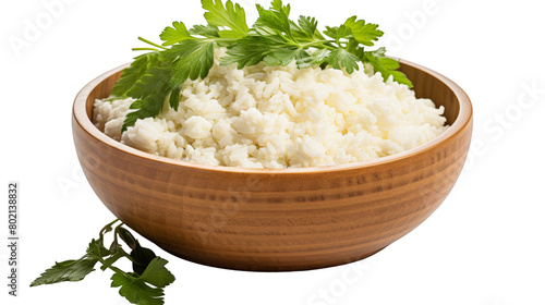 Classic Risi e Bisi isolated on transparent background PNG photo