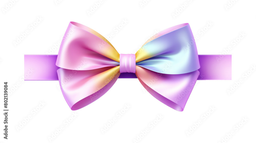 color ribbon isolated on white color ribbon isolated on white
