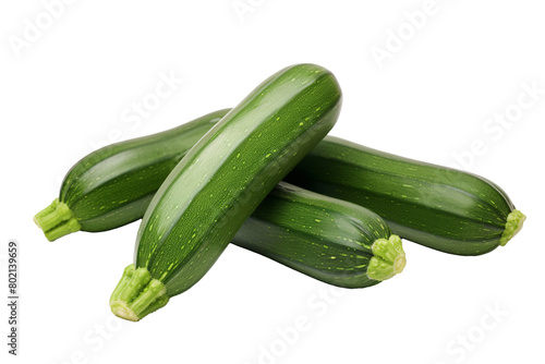 a group of zucchini