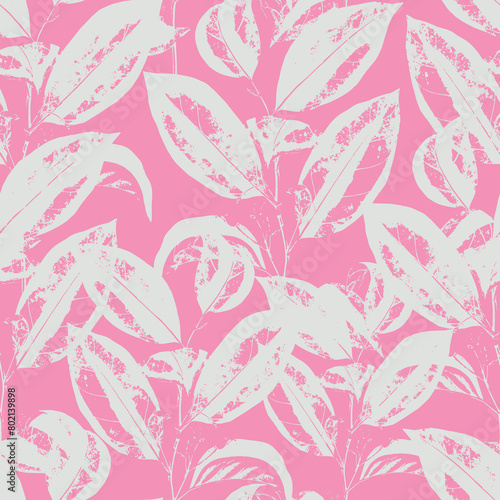 floral light pink wallpaper background