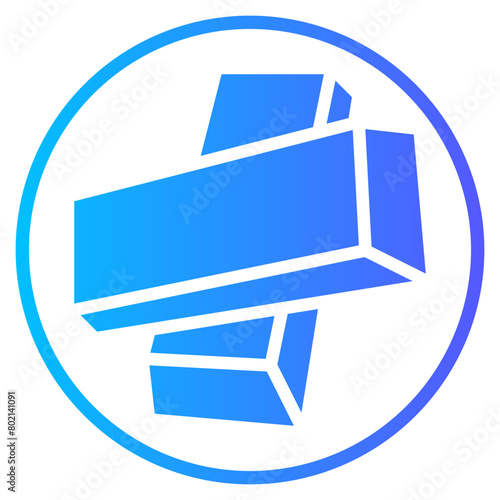 gold gradient icon
