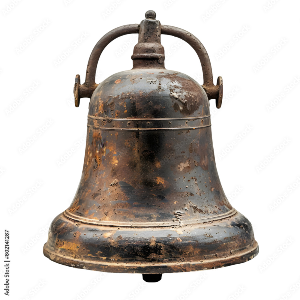 Bell isolated on a transparent background Bell isolated on a transparent background