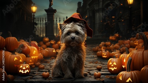 Create a lovable pet that enjoys learning tricks and showing off for treats