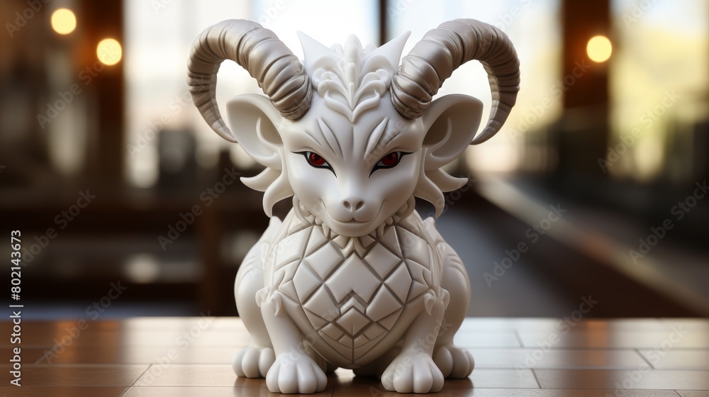Design a cute devil with tiny horns and a tail shaped like a heart ...