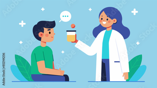 With a calm and reassuring voice a doctor walks a patient through the process of slowly increasing their dosage of ketamine over time to find the.