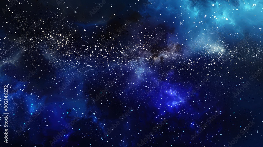 Fototapeta premium starry night sky galaxy abstract background 