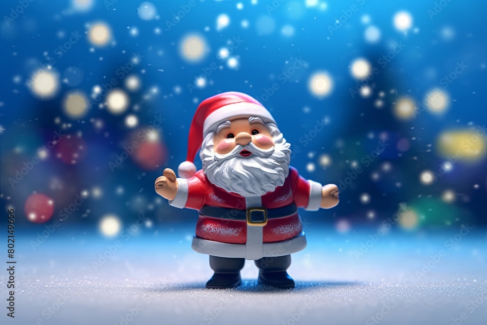 Cute Mini 3D Santa Claus Cute Mini 3D Santa Claus