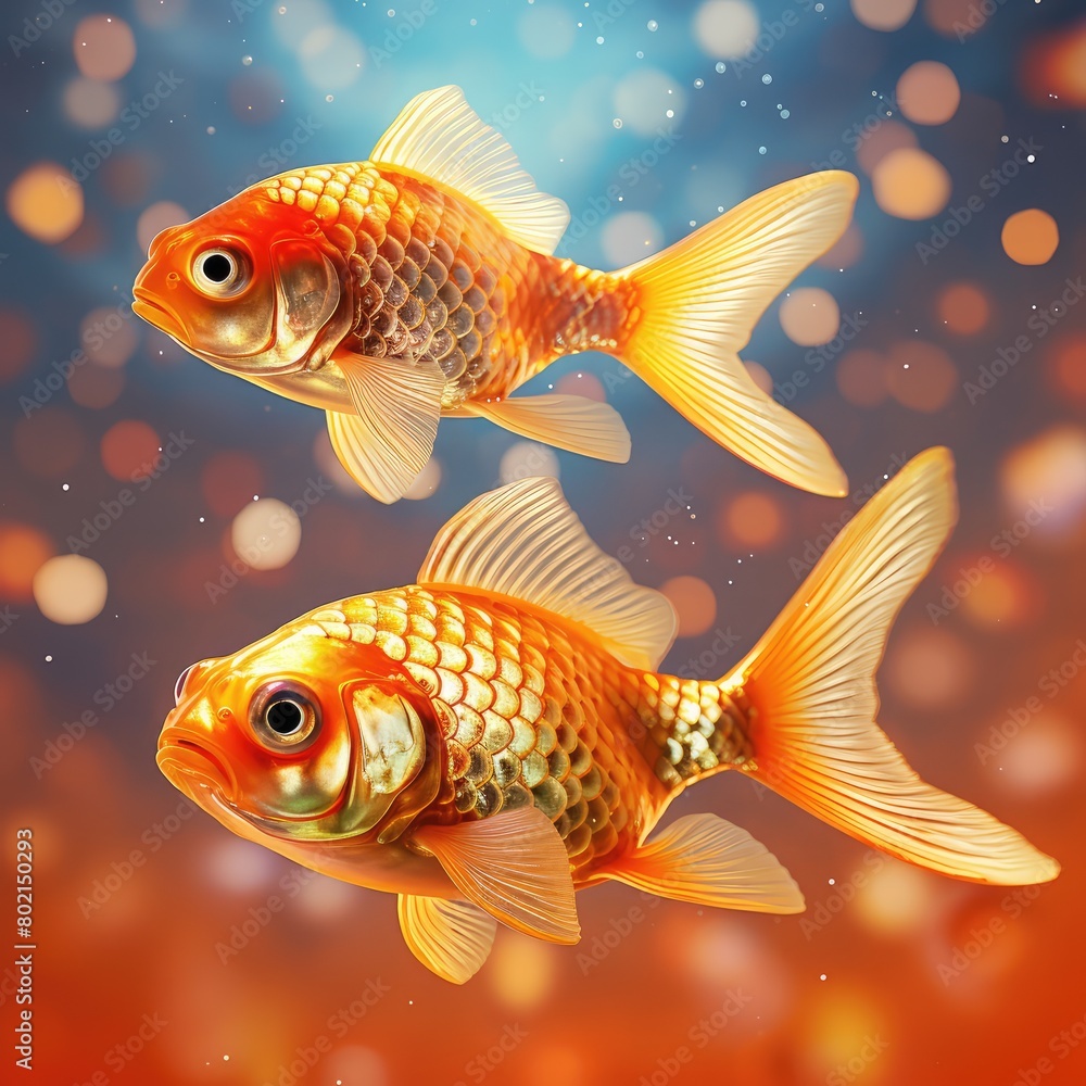 goldfish in water goldfish in water