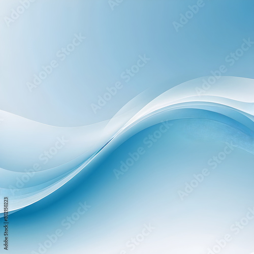 abstract blue wave background