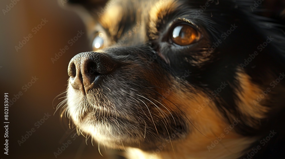 Ultrasound on pregnant dog, miracle of life, close up, anticipation in the air, serene clinic light Ultrasound on pregnant dog, miracle of life, close up, anticipation in the air, serene clinic light