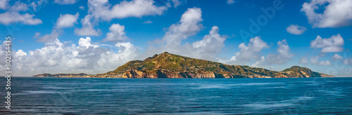 Panoramic view of the island of Ischia, Bay of Naples (Napoli), Campania, Italy. © Luis