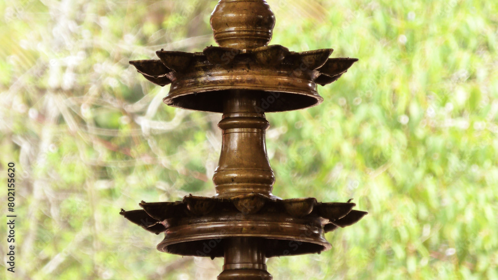 Obraz premium Traditional Indian antique oil lamps
