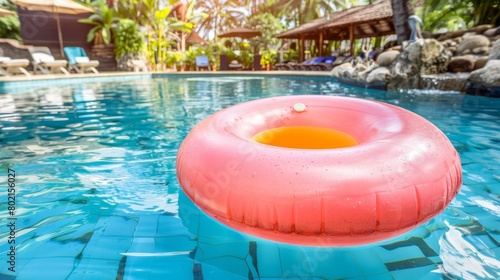 swimming pool with water