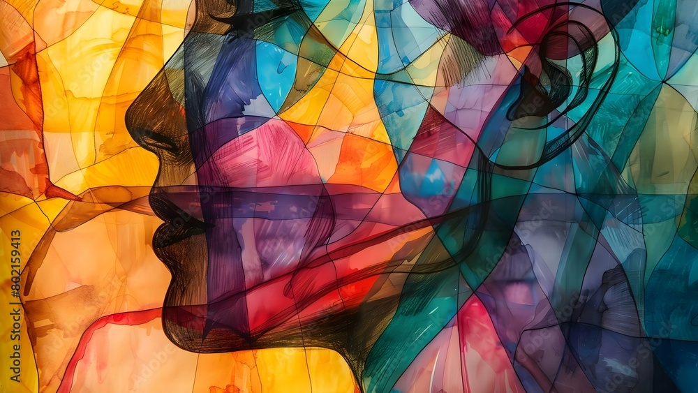 Exploring the Therapeutic Benefits of Colorful Neurographic Drawing on