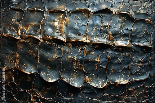 Crocodile skin texture, Abstract background, illustration