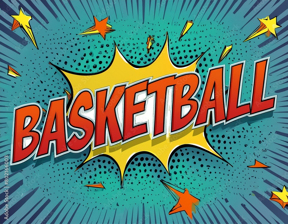 Obraz premium basketball, letter, lettering, abc, text, sport, action, american, club, cool, player, tee, title, trendy, athlete, court, grunge, goal, net, recreation, school, typographic, cartoon, announcement,