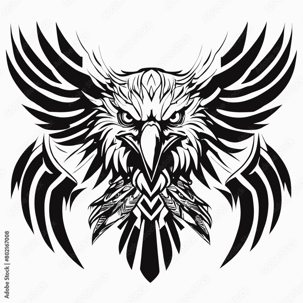 Tribal Eagle Artwork Tribal Eagle Artwork