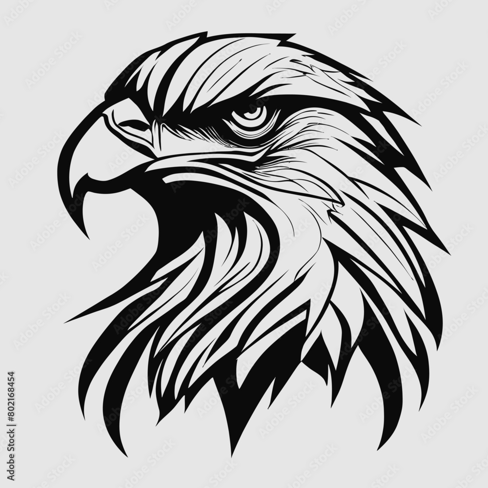 Fototapeta premium Tribal Eagle Artwork