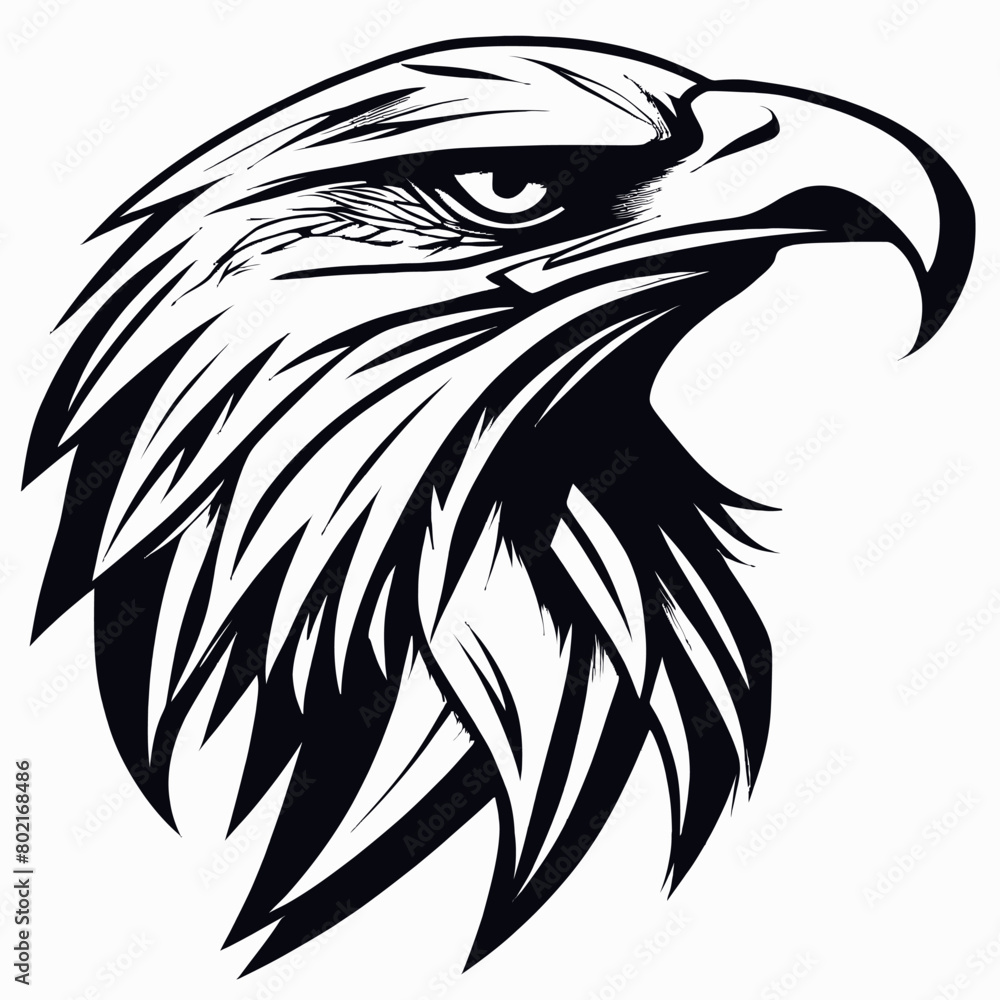 Fototapeta premium Tribal Eagle Artwork