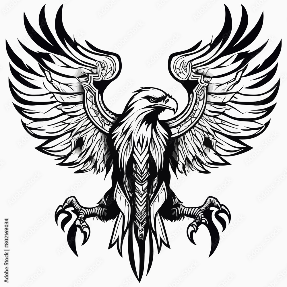 Obraz premium Eagle Art Work