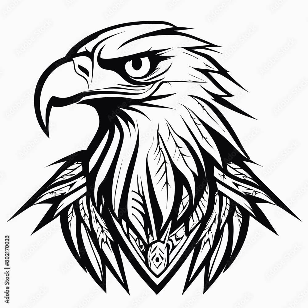 Obraz premium Tribal Eagle Artwork