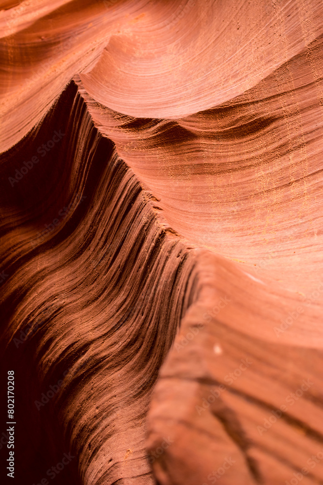 Arenisc formation in Antelope Canyon Arenisc formation in Antelope Canyon
