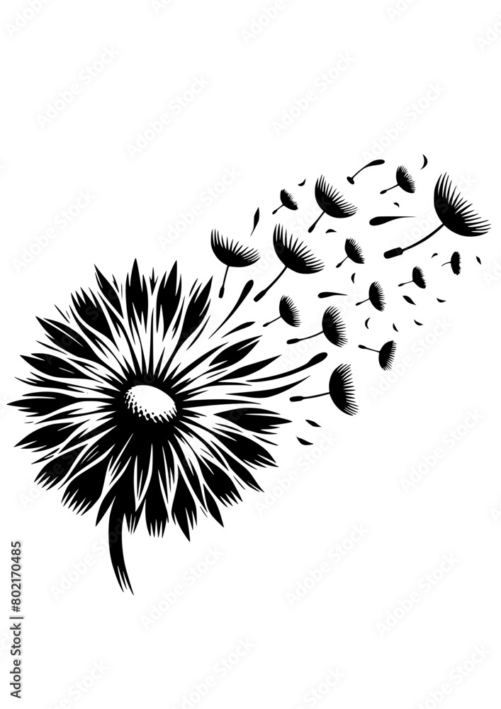 Dandelion Svg, Dandelion Png, Clipart, Just Breathe Svg, Dandelion ...