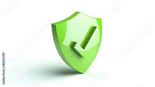 cartoon 3d Icon safety shield check mark perspective . green symbol security safety icon. Checkmark in minimalistic style. 3d vector illustration. white background Free Download cartoon 3d Icon safety shield check mark perspective . green symbol security safety icon. Checkmark in minimalistic style. 3d vector illustration. white background - GFXLoad