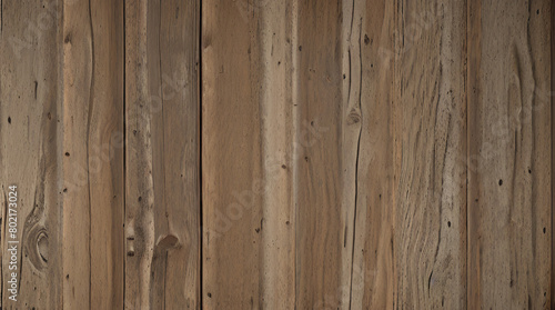 Vintage Wooden Plank Wall. Rustic Wood Board Background. Antique Paneling Texture. Rough Timber Wall Surface. Weathered Lumber Board Fence