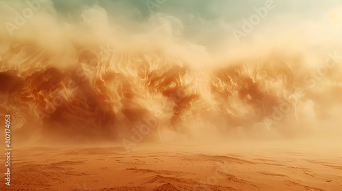 Braving the Relentless Sandstorm:A Cinematic Vision of Desert Isolation and Survival