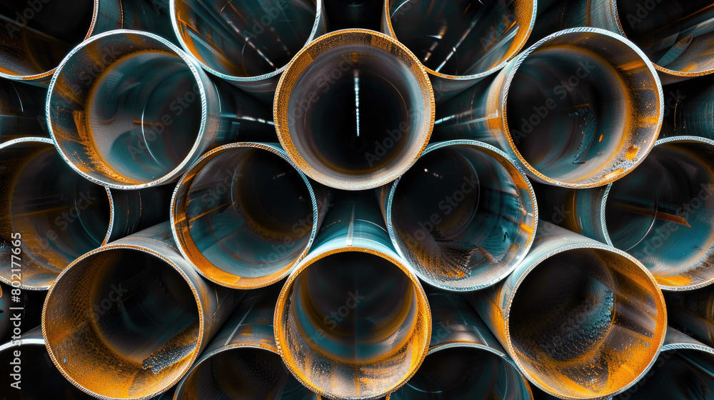 High-Quality Aluminum and Steel Pipes in Warehouse High-Quality Aluminum and Steel Pipes in Warehouse