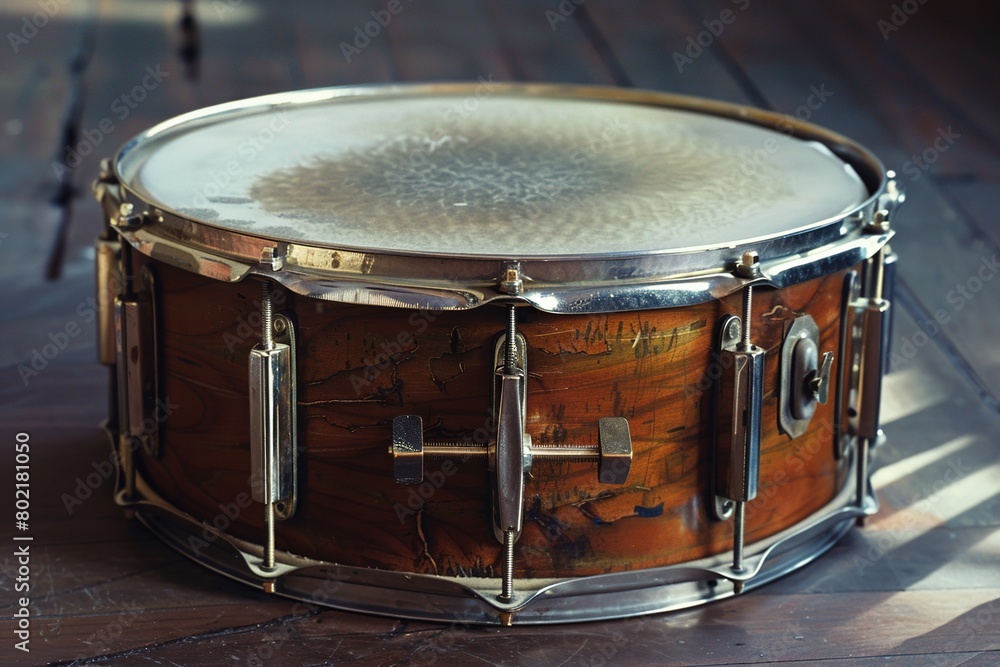 A snare drum with its characteristic crisp sound, often used in orchestras, bands, and percussion ensembles A snare drum with its characteristic crisp sound, often used in orchestras, bands, and percussion ensembles