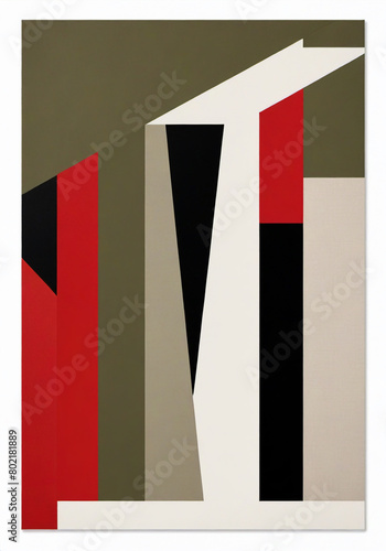 Free Download illustrazione con elementi geometrici a tema astratto contemporaneo - GFXLoad