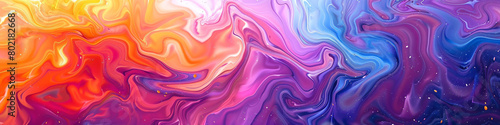 Fluid gradients merge and blend  creating a kaleidoscope of color that dazzles the eye and sparks the imagination.