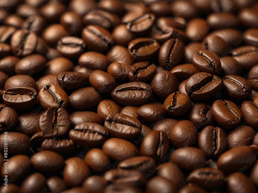 fresh premium coffe bean with high angle view fresh premium coffe bean with high angle view