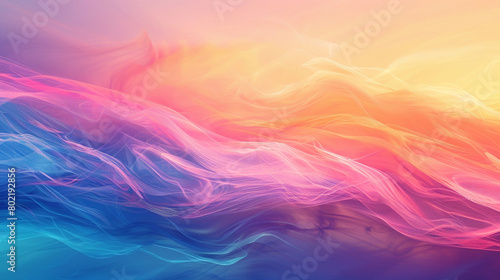 Explore the mesmerizing charm of a sunrise gradient background infused with vitality, as lively colors interplay with deeper tones, offering an electrifying canvas for graphic enhancement.