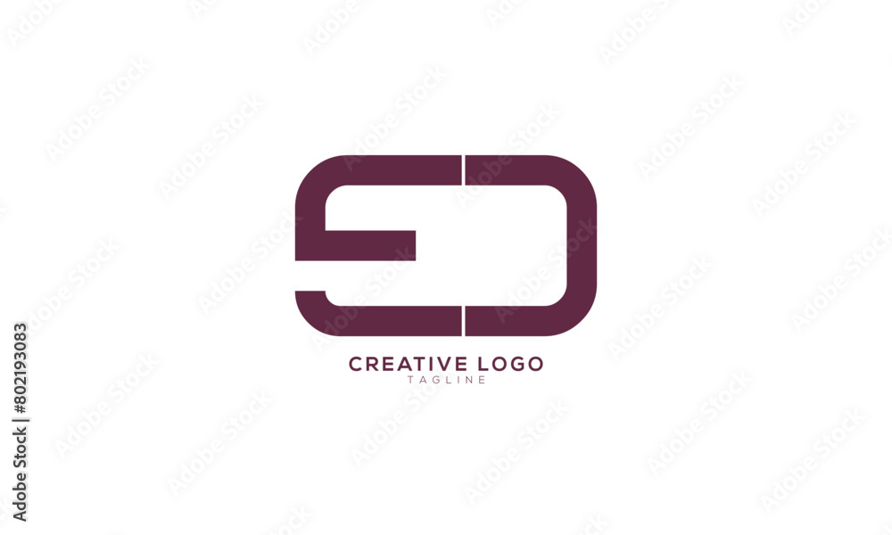 ED Abstract initial monogram letter alphabet logo design ED Abstract initial monogram letter alphabet logo design
