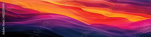 Experience the transformative power of a sunrise gradient spectacle, as dynamic colors merge into deeper hues, infusing the visual landscape with energy and vitality.