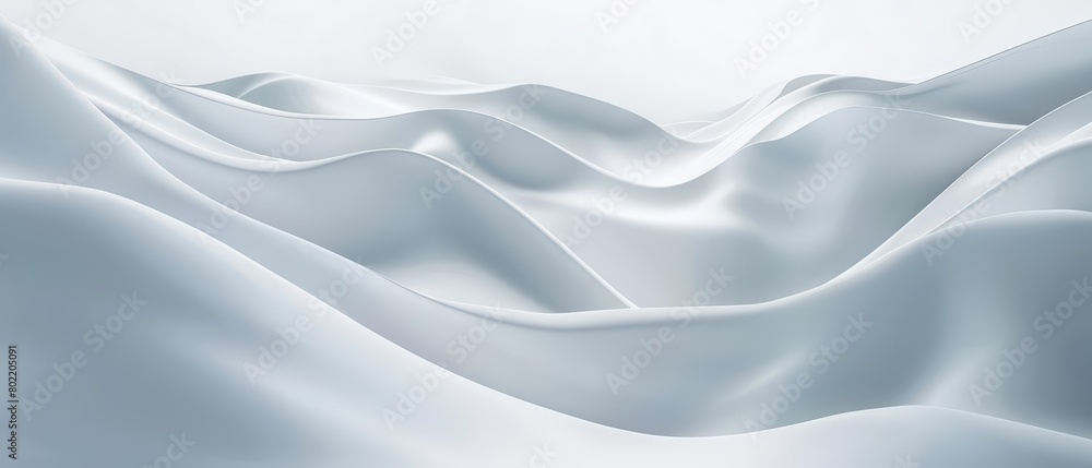 Obraz premium The modern elegant white gray scale sweeps across the Background, creating a sophisticated canvas for highend design, Sharpen 3d rendering background