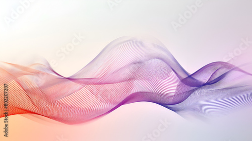 business background lines wave abstract stripe, generative ai