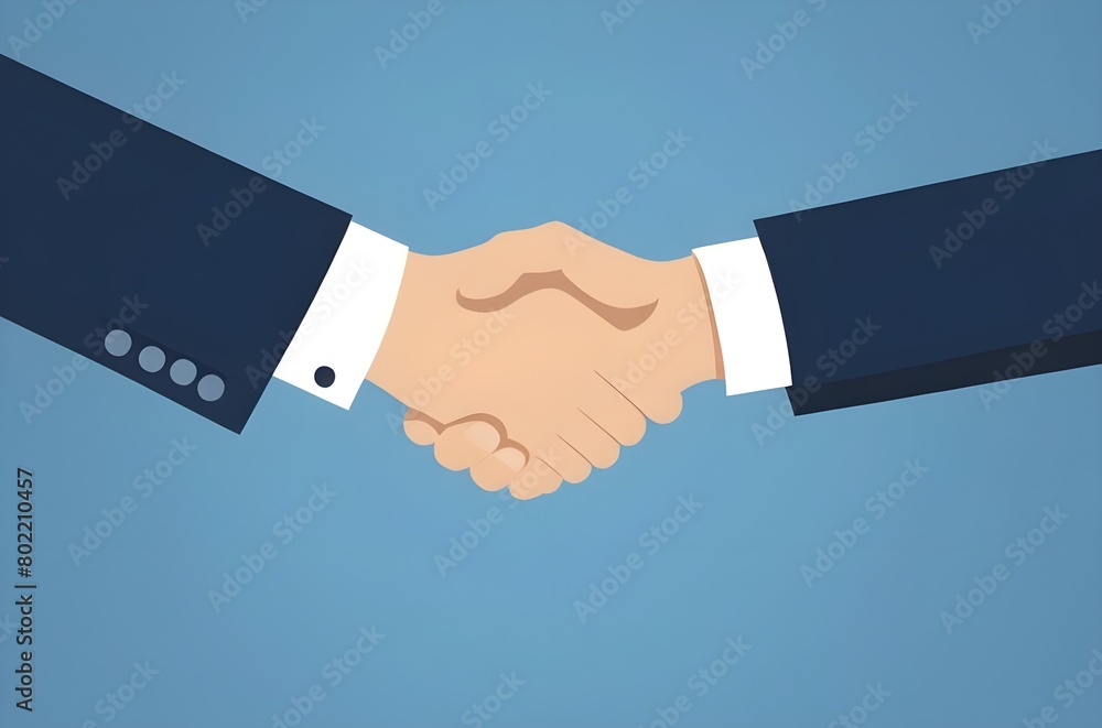business deal success shake hand illustration business deal success shake hand illustration